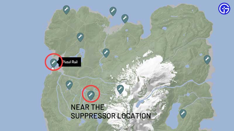 Emplacement Des Objets Sons Of The Forest Sur La Carte 4hXNUMX Tech