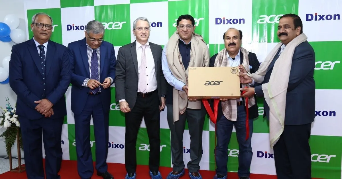 Acer India и Dixon Technologies объединились для создания ноутбуков в рамках инициативы «Сделано в Индии»