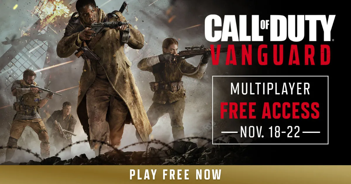 Многопользовательский режим Call of Duty Vanguard станет бесплатным с 18 ноября