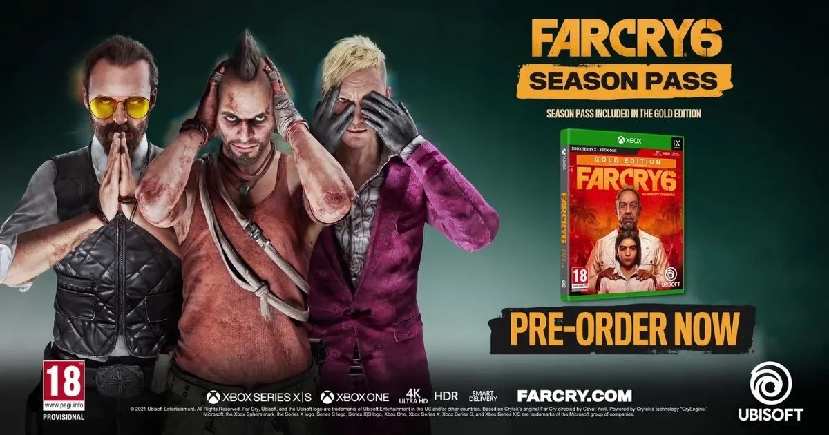 Far Cry 6 получит свой первый DLC 16 ноября, вы можете играть за Vaas из Far Cry 3