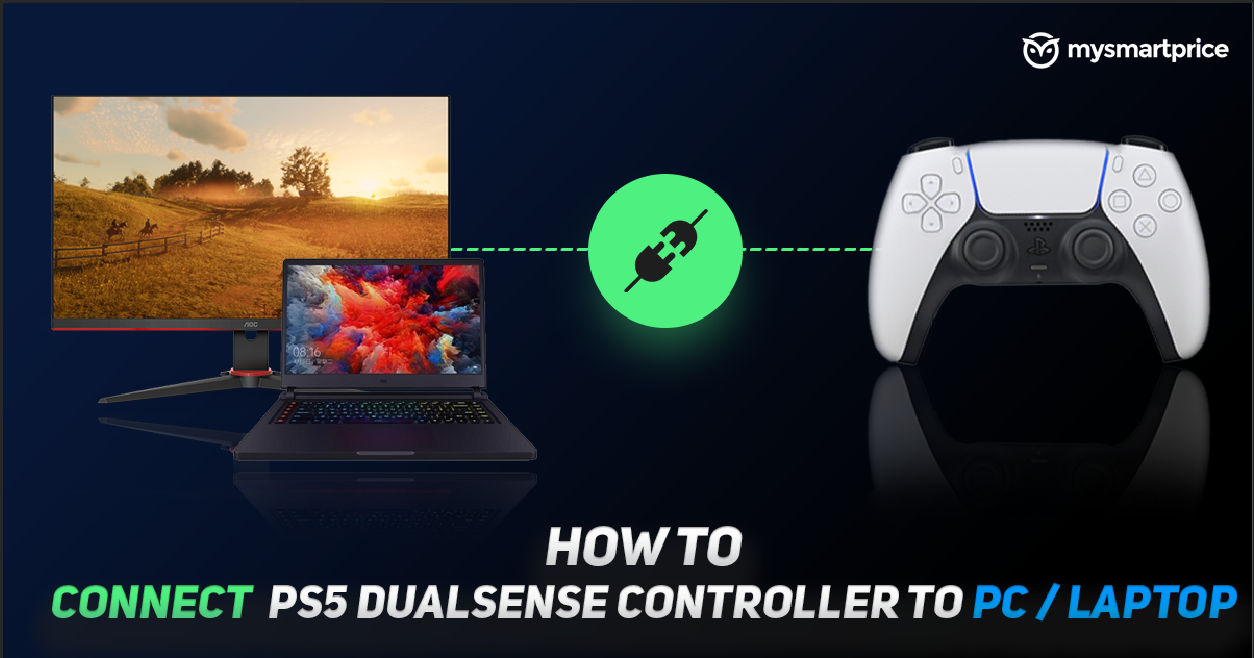 Как подключить контроллер Sony PS5 DualSense к ПК или ноутбуку через USB и Bluetooth