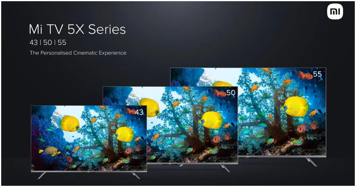 Mi TV 5X 4K Smart TV запущен в трех размерах с микрофонами дальнего действия, HDMI 2.1: цена, характеристики