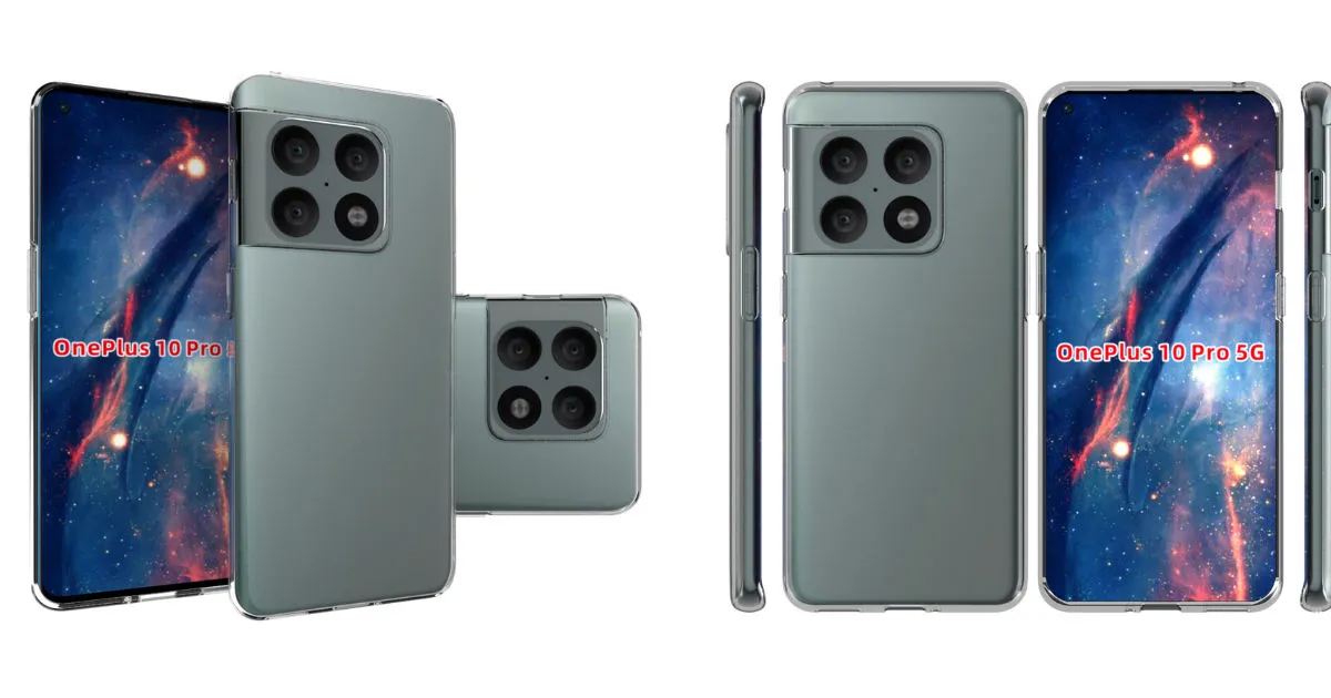 Корпус OnePlus 10 Pro просочился в сеть, показал модуль камеры квадратной формы и многое другое