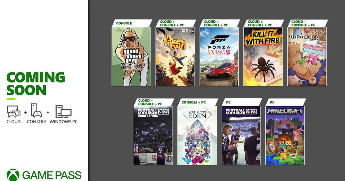 Xbox Game Pass: все новые игры появятся в ноябре, а также игры, которые скоро покинут библиотеку