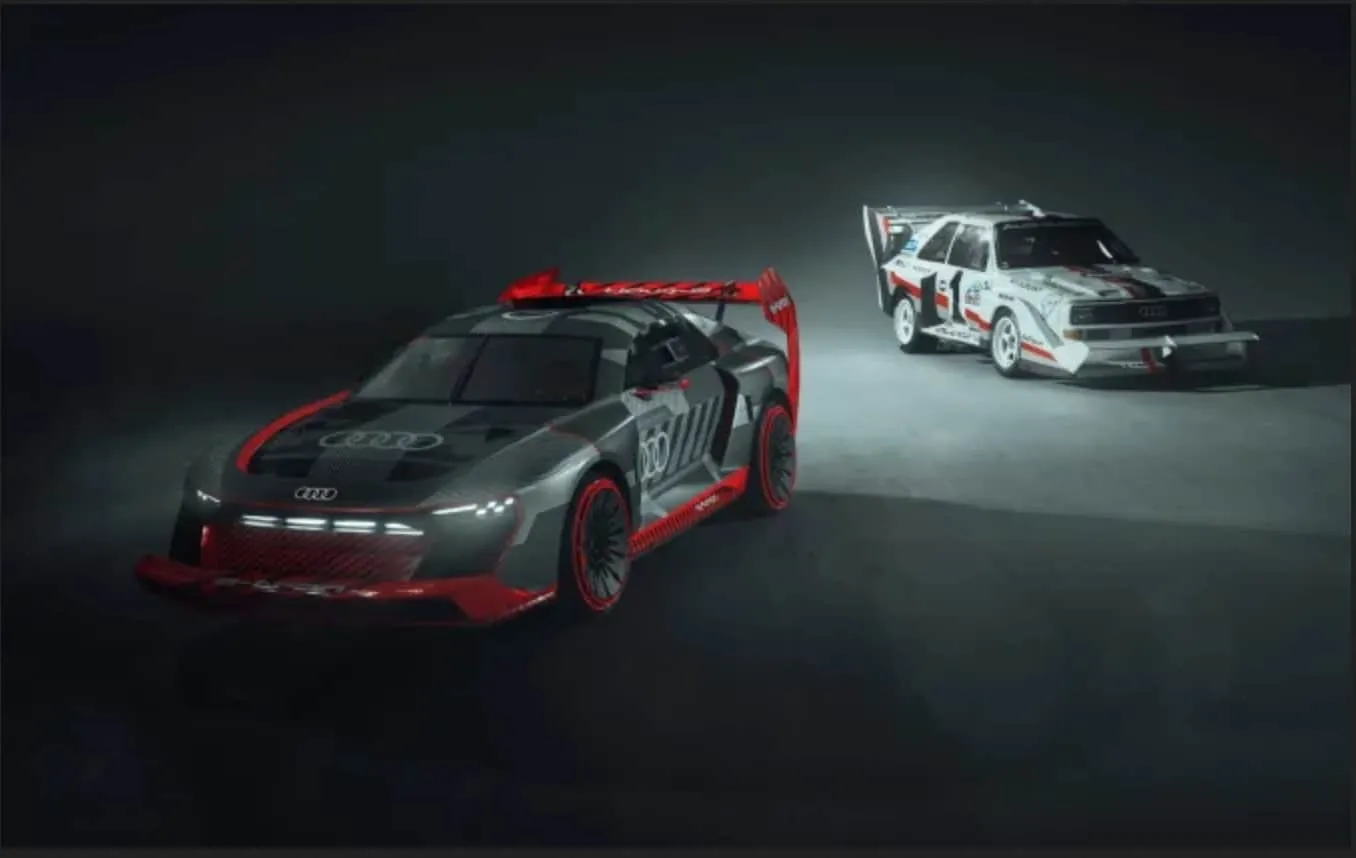 Audi сделала кастомный электромобиль для грядущего видео Кена Блока Gymkhana