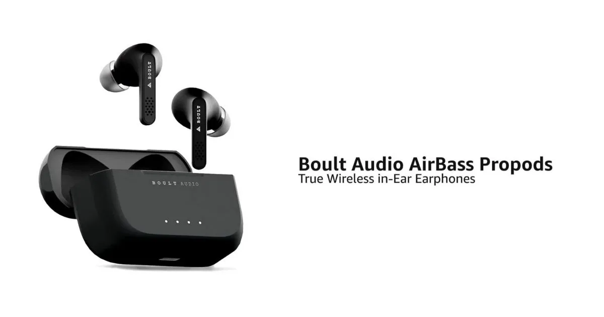 Boult Audio AirBass Propods X с водонепроницаемостью IPX5, 32 часа автономной работы запущен по цене 20$