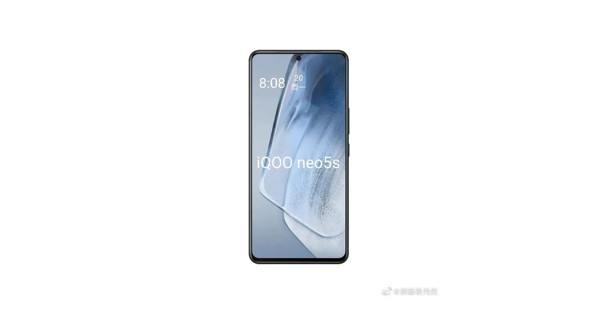 Рендеры iQOO Neo5s, ключевая информация просочилась в преддверии запуска: для обеспечения Snapdragon 888 SoC, OriginOS Ocean Edition