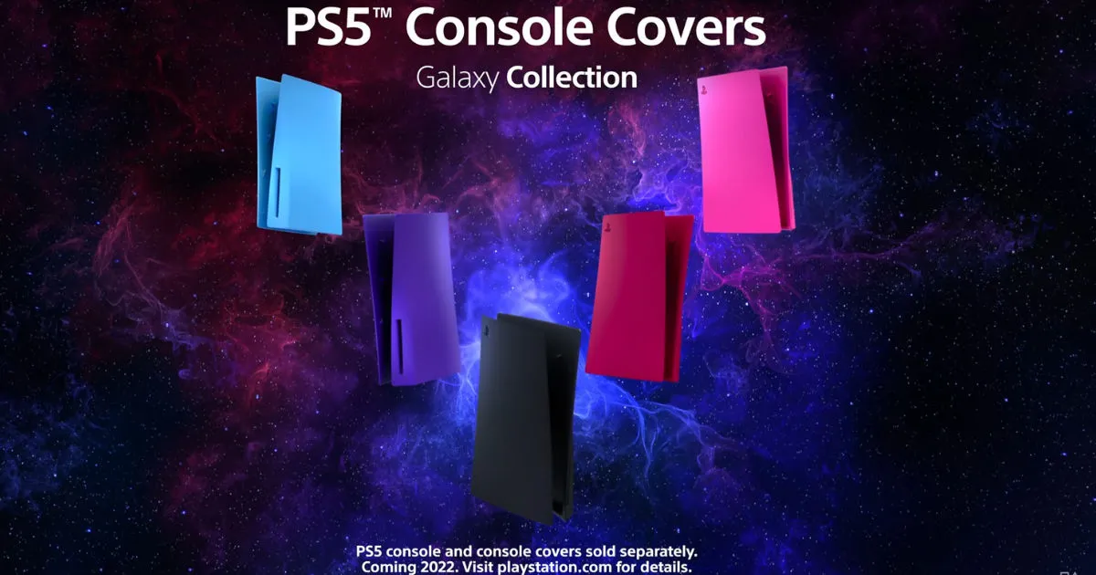 Представлены официальные чехлы для консолей Sony PlayStation 5, поступят в продажу в январе 2022 года