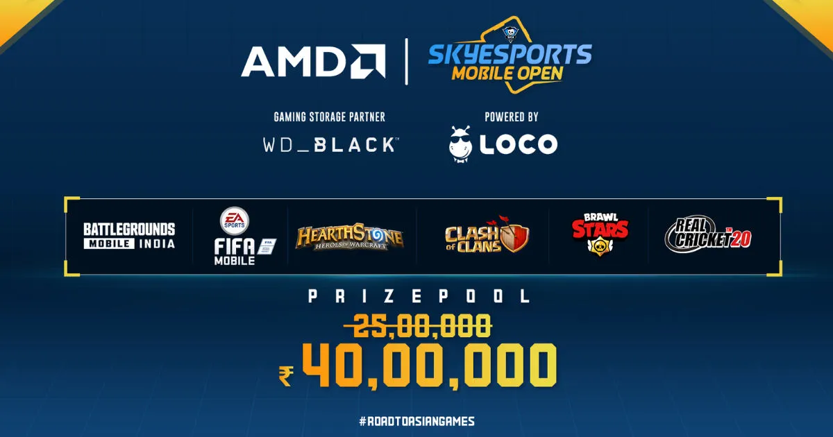 Объявлен мобильный открытый турнир Skyesports с призовым фондом 40 000 000 рупий: BGMI, Real Cricket 20 и др.