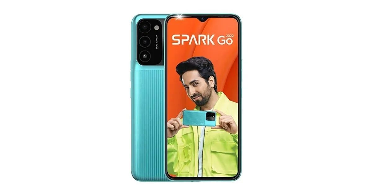 Tecno Spark Go 2022 с аккумулятором 5000 мАч, 13-мегапиксельная двойная задняя камера запущена, доступно на Amazon: цена, характеристики