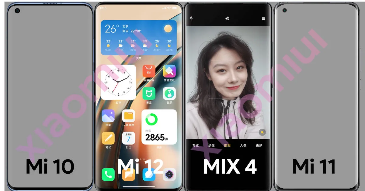Xiaomi 12 Pro оснащена камерой под дисплеем, работает на MIUI 13: ожидаемые характеристики