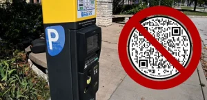 Мошенничество с QR-кодами на паркоматах