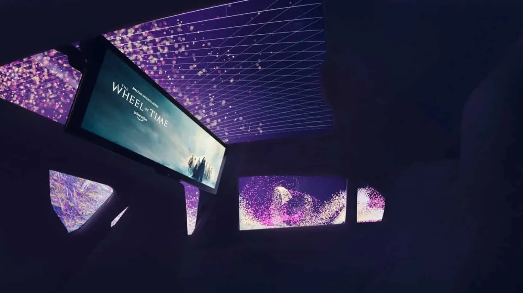 BMW Theater Screen, 31-дюймовый экран 8K для задних пассажиров