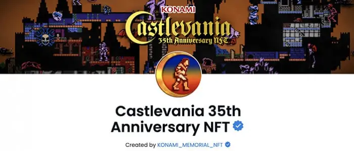 Castlevania: более 160 000 долларов на аукционе за NFT от Konami
