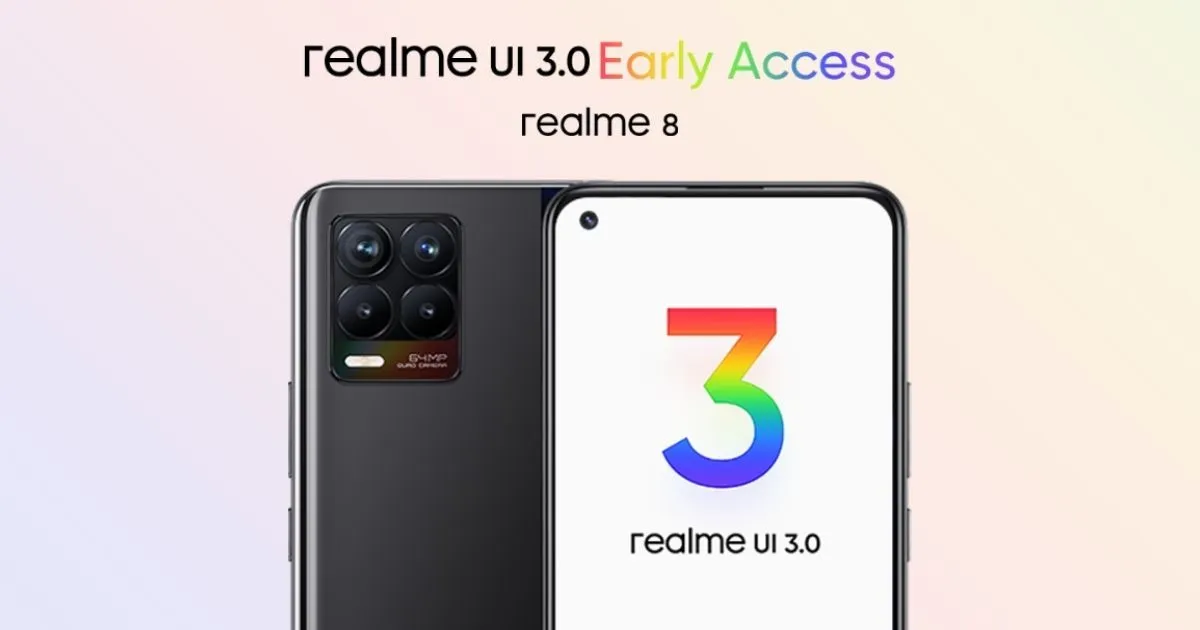 Объявлен ранний доступ Realme UI 3.0 для устройств Realme 8
