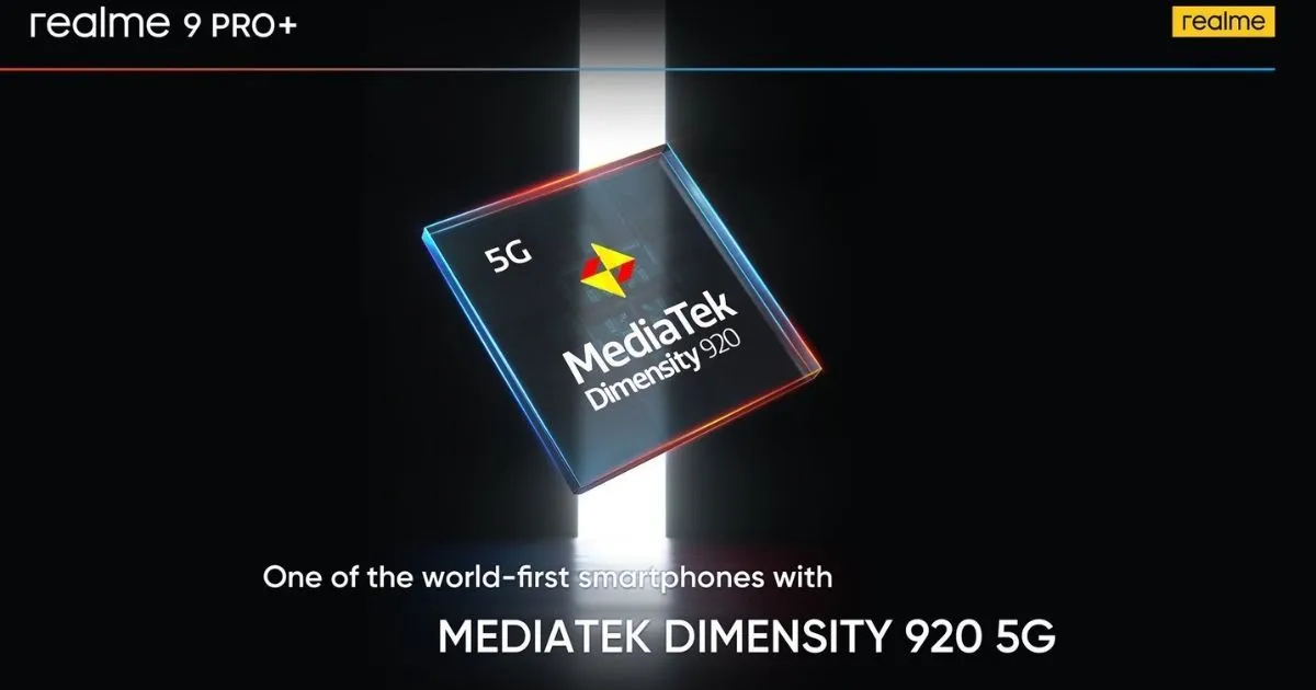 Официальный тизер Realme 9 Pro Plus подтверждает наличие чипа Dimensity 920 5G