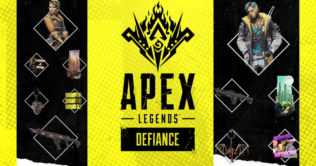 Сезон 12 Apex Legends: подробности боевого пропуска Defiance, скины реактивного оружия и соответствующие голографические спреи