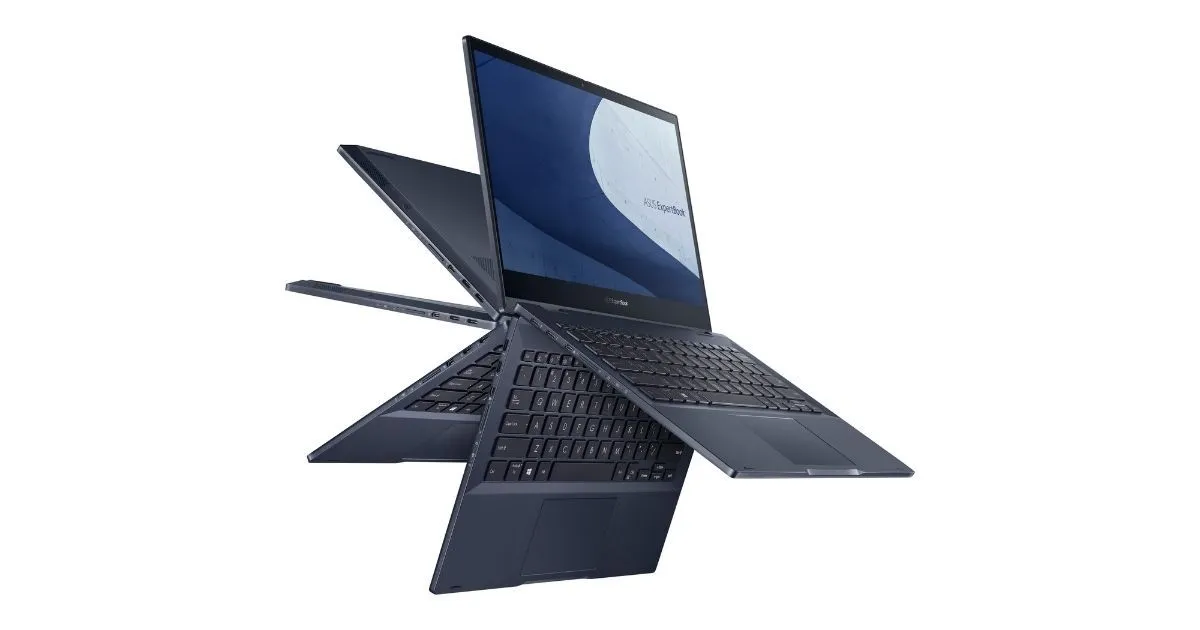 Asus ExpertBook B5 Flip OLED с процессором Intel Core i7 до 11-го поколения, форм-фактор 360 градусов запущен: цена, характеристики