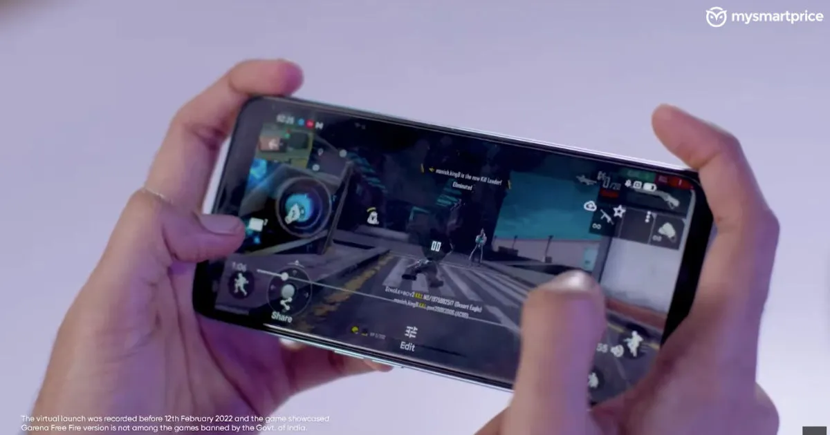 Realme снова ошибается, используя записанное видео для демонстрации игровой производительности на запуске Narzo 50