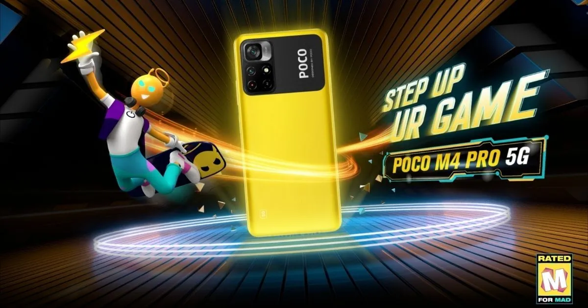 Poco M4 Pro 5G поступит в продажу сегодня в 12:00 через Flipkart: цена, характеристики