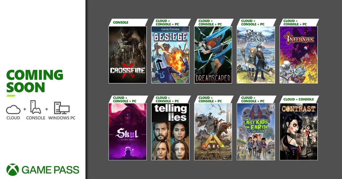 Объявлены новые игры для Xbox Game Pass за февраль: Cossfire X, Dreamscaper и другие