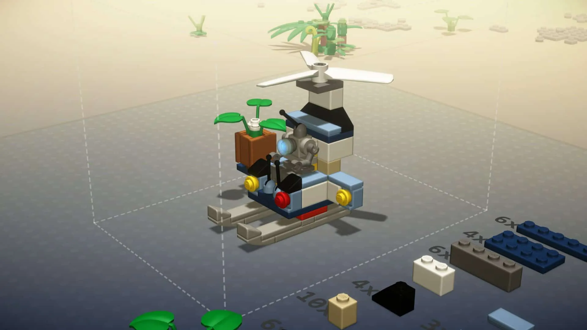 LEGO Bricktales: архитектурный опыт видеоигры с кирпичиками
