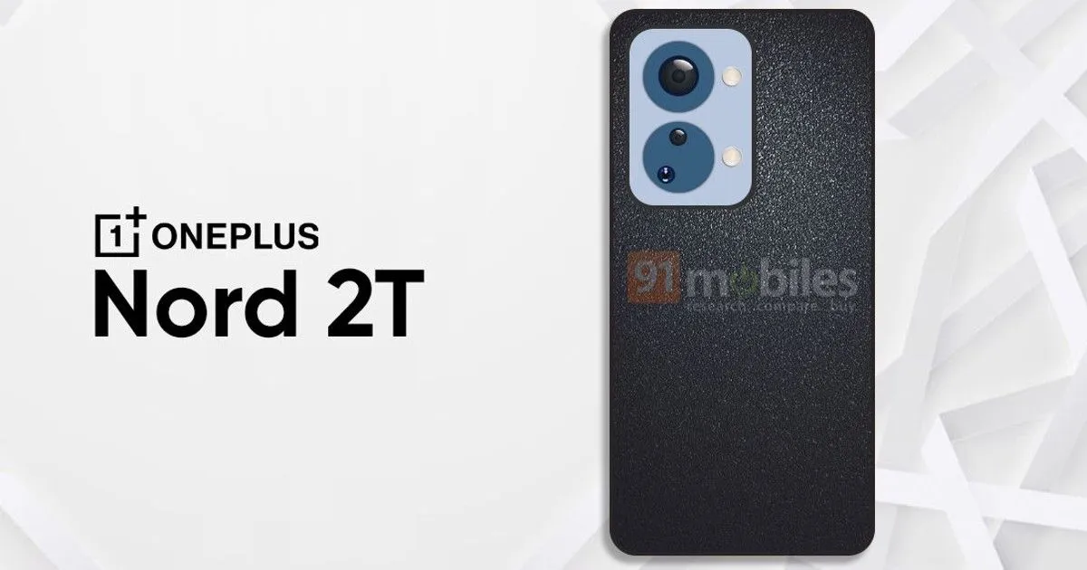 Утечка живых изображений OnePlus Nord 2T показывает вид задних камер и панели