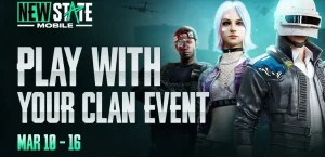 Объявлено событие PUBG New State Mobile «Играй со своим кланом»