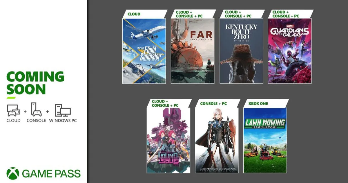 Microsoft Xbox Game Pass скоро принесет Guardians of the Galaxy, Flight Simulator и другие игры