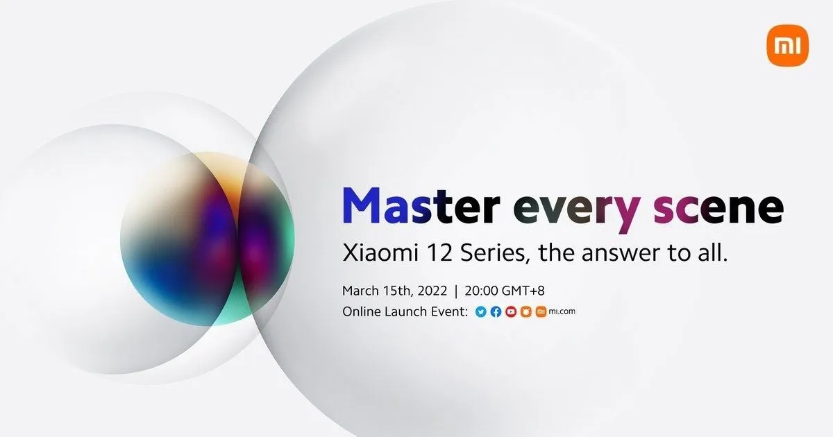Глобальный запуск Xiaomi 12 Series официально назначен на 15 марта