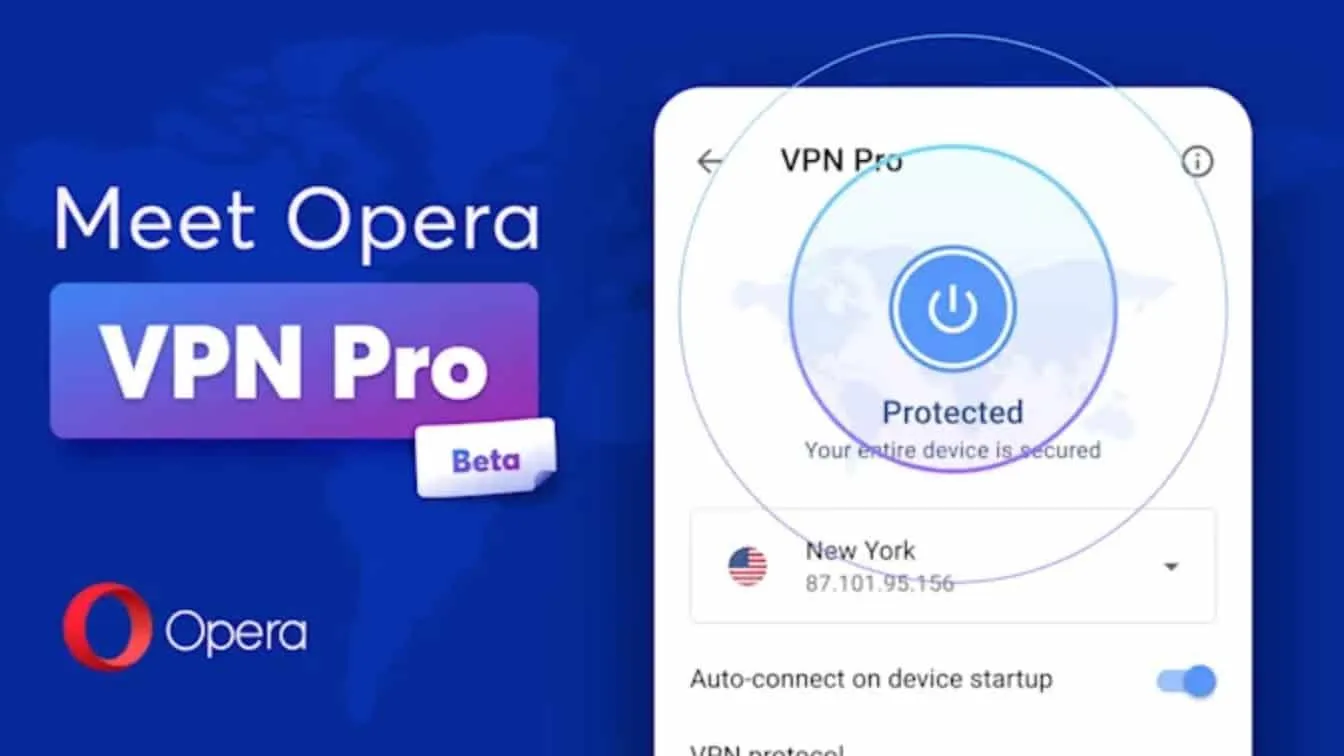 Opera запускает бета-версию своего сервиса VPN Pro на Android