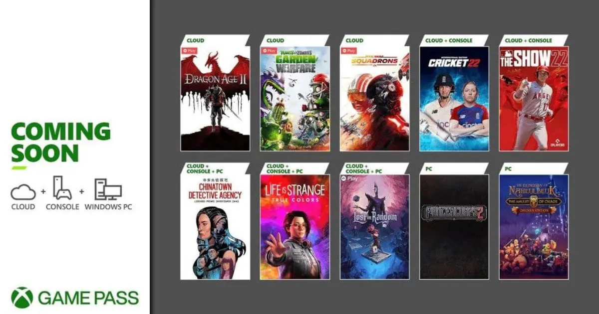 Утечка в список Xbox Game Pass на первую половину апреля: Life is Strange: True Colors, Cricket 2022 и многое другое