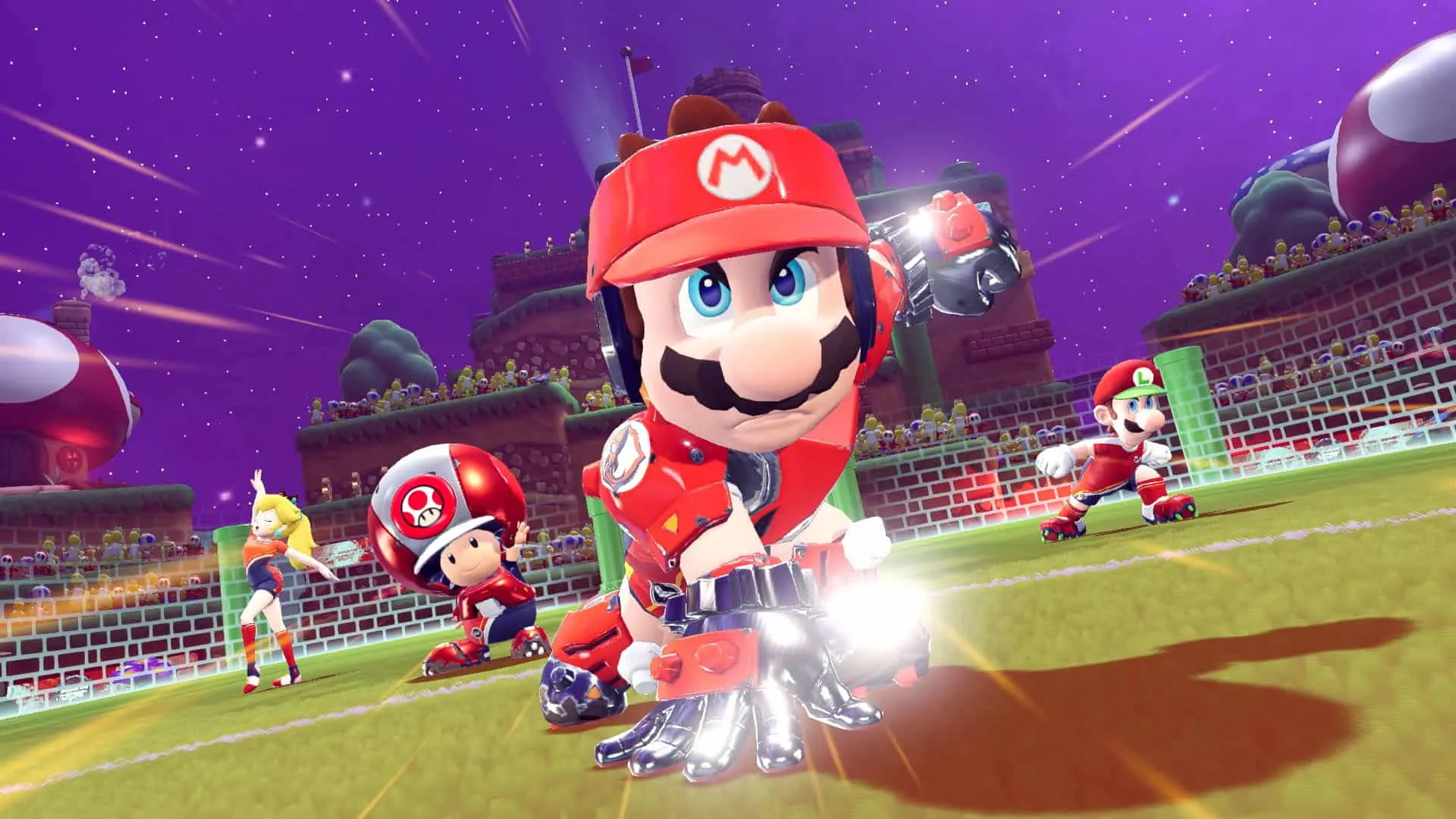 Mario Strikers: Battle League Football объясняет геймплей в видео