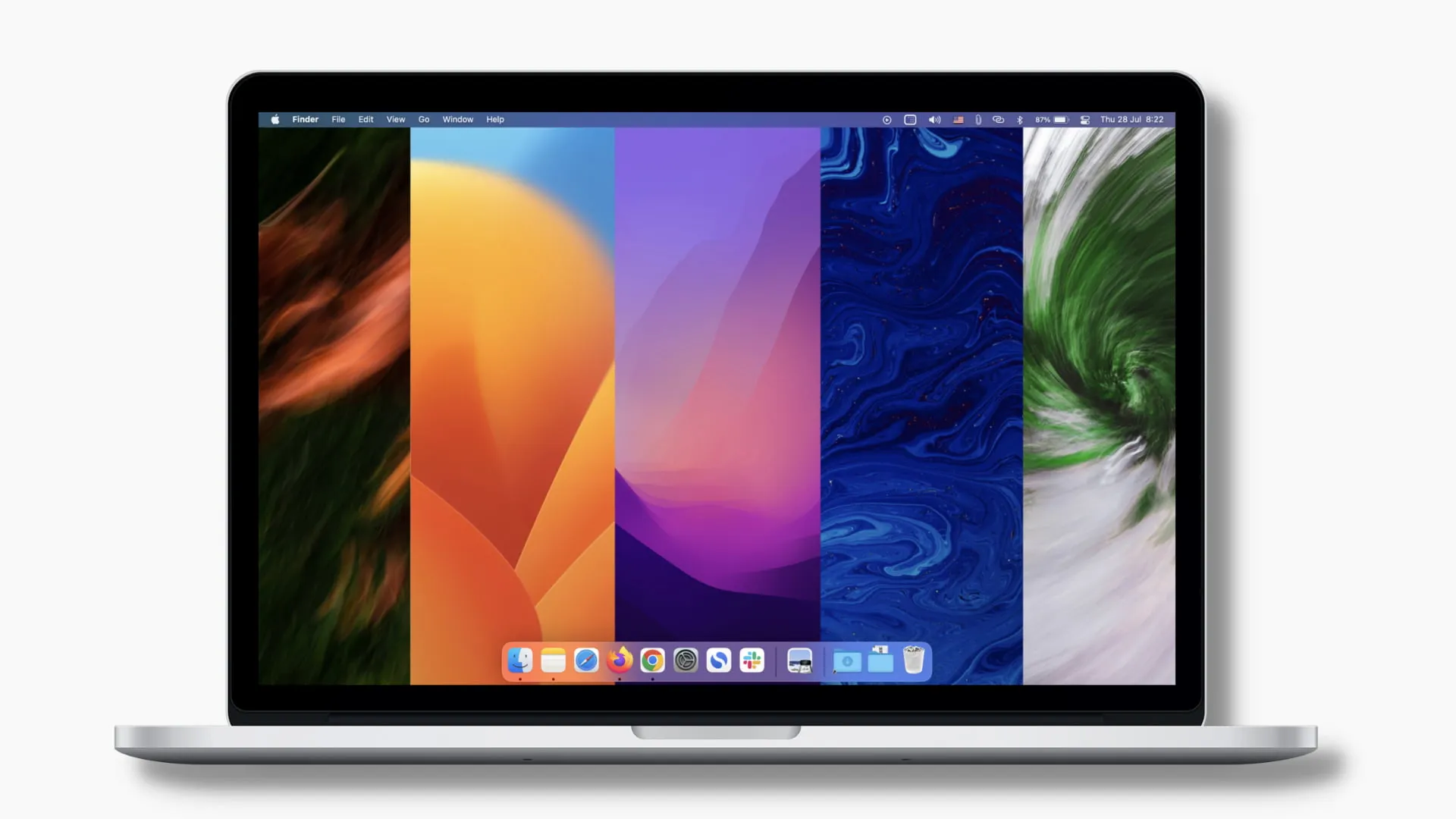 Как автоматически менять обои вашего Mac через равные промежутки времени