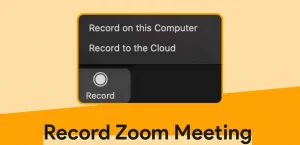 Как записать собрание Zoom на Chromebook