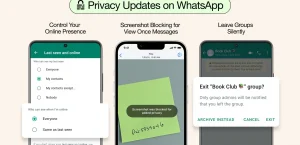 3 новые функции конфиденциальности WhatsApp включают блокировку снимков экрана после однократного просмотра