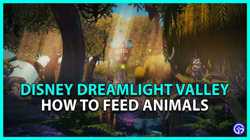 Как кормить животных в Disney Dreamlight Valley