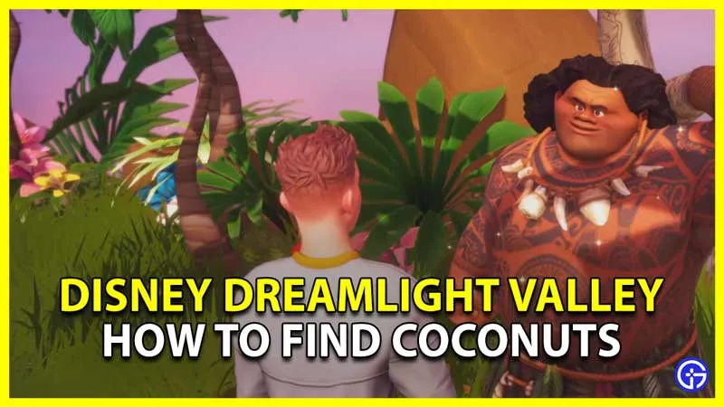Как найти кокосы в Disney Dreamlight Valley