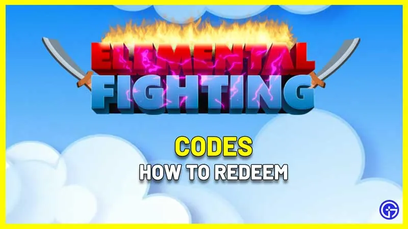 Коды Elemental Fighting Simulator (сентябрь 2022 г.)