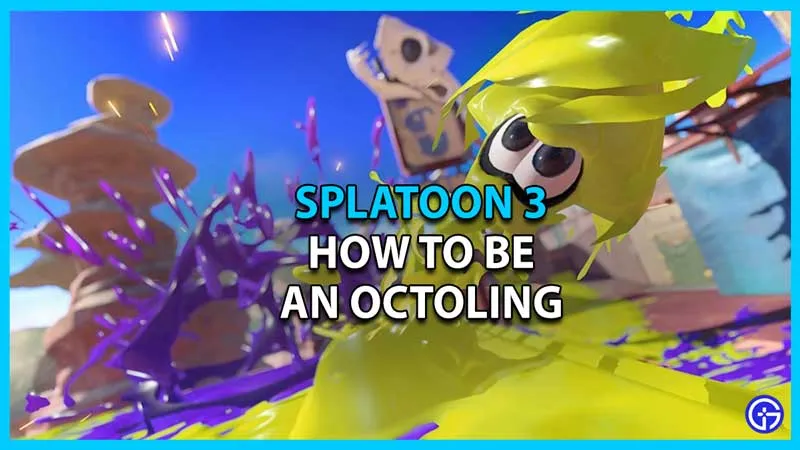 Splatoon 3: Как стать осьминогом