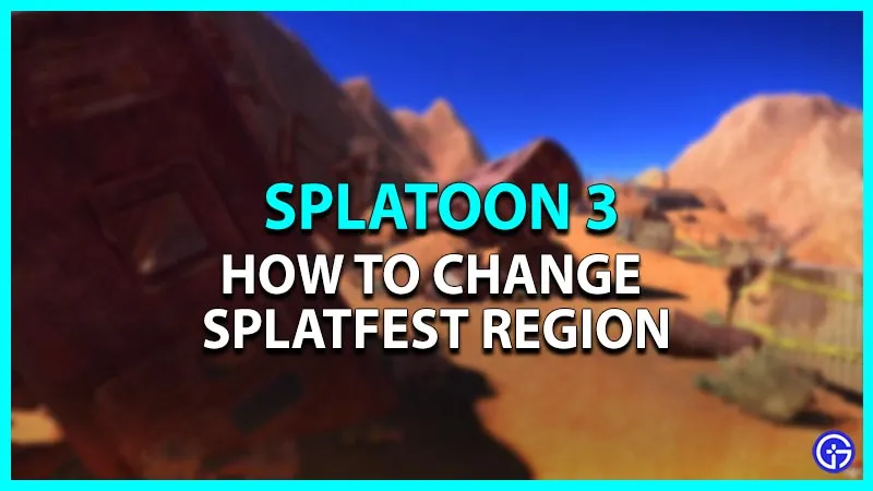 Splatoon 3: Как изменить регион Splatfest (объяснение)
