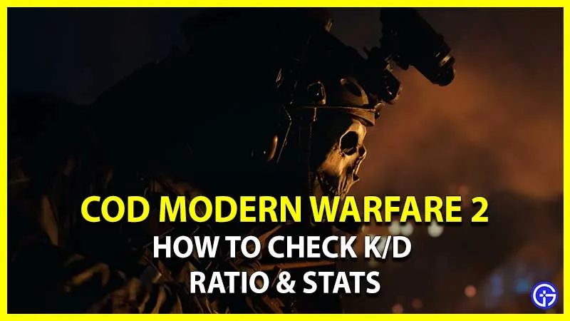 COD MW 2 Beta: как проверить соотношение K/D и статистику