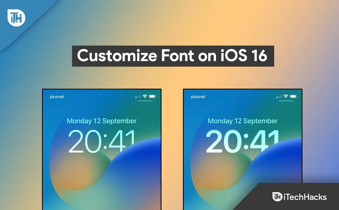 Как изменить и настроить размер и стиль шрифта на iOS 16