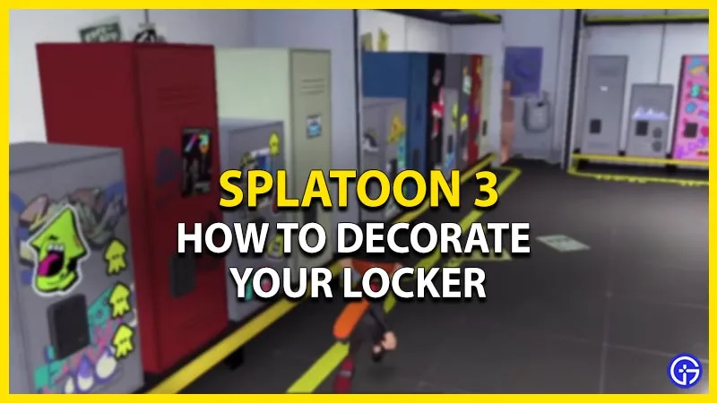 Splatoon 3: Как украсить свой шкафчик