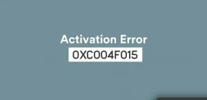 Как исправить ошибку активации Windows 0xC004f015