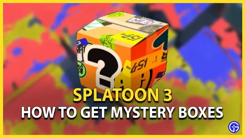 Splatoon 3 Mystery Box: как получить