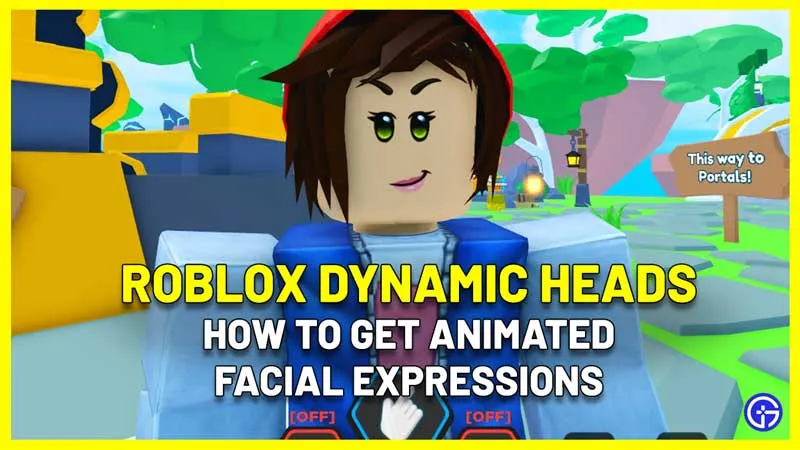 Как получить динамические анимированные головы и лица Roblox