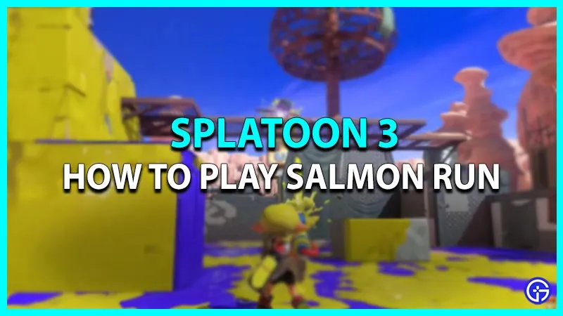 Splatoon 3: как играть в Salmon Run