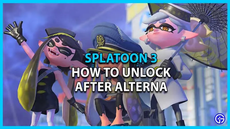 Splatoon 3: как разблокировать после Alterna