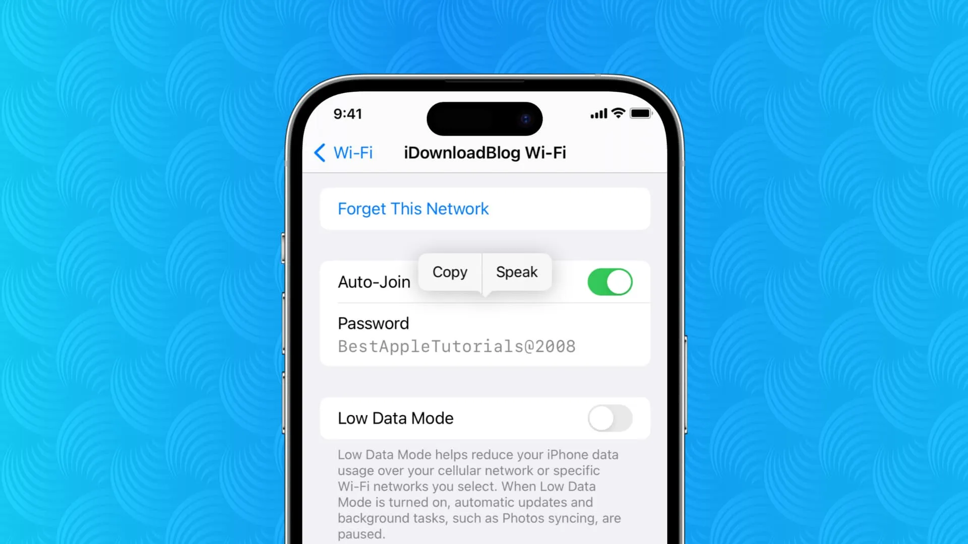 Как увидеть пароль Wi-Fi вашей текущей или ранее подключенной сети Wi-Fi на iPhone
